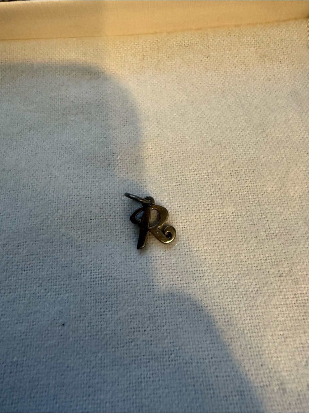 James Avery Letter 'R' Charm Pendant